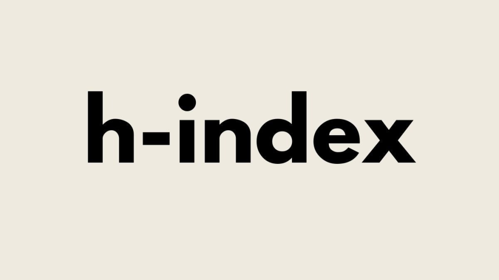 Maximise Citation and h-index