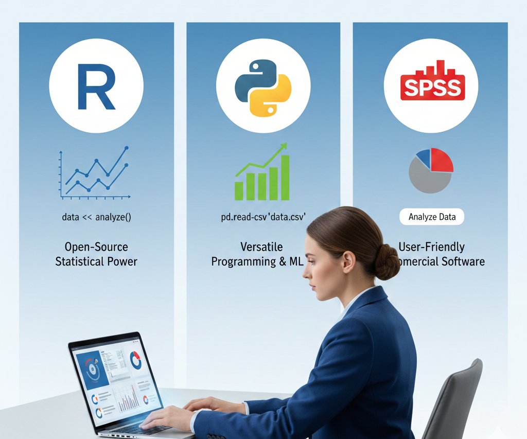R vs. Python vs. SPSS: The Best Statistical Software for Consultants